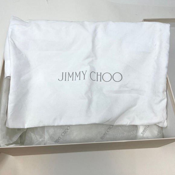 Jimmy Choo Marion Suede Platform Sandal In Tobacco Brown Size 7 - Picture 6 of 9